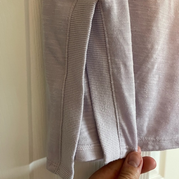 Gaiam Lavender Relaxed Cotton Yoga Tank Top - Picture 9 of 12